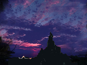 Fliegerdenkmal_Nacht